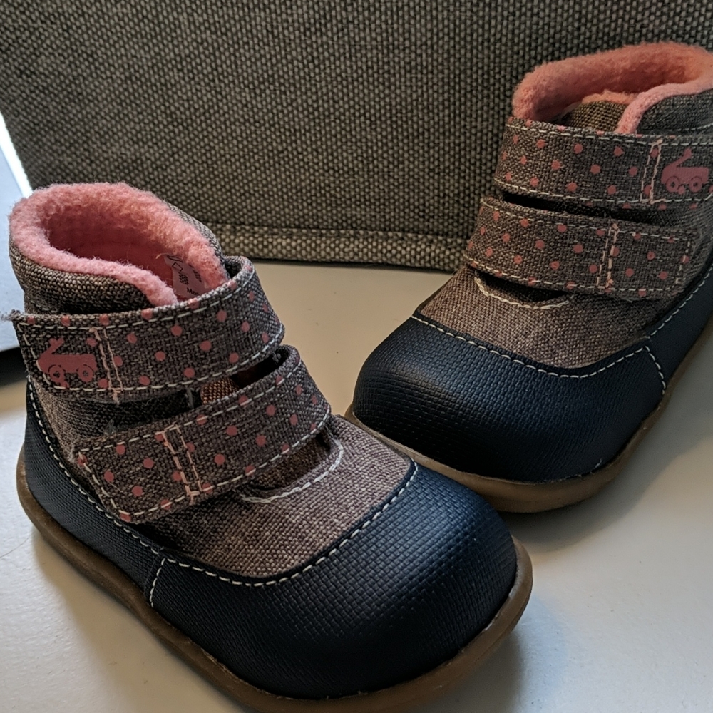 See Kai Run basics baby toddler hiking boots 4